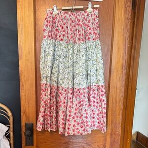 Batsheva Tiered Maxi Skirt OR Dress size 12